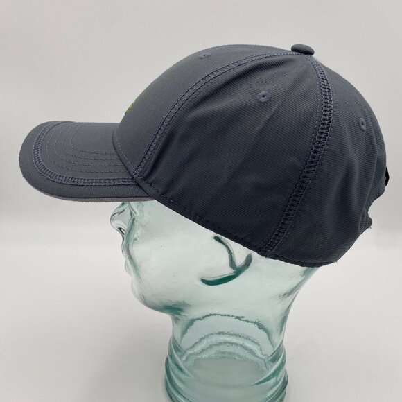 Adidas Aeroready Hat Cap Strap Back Gray One Size Adjustable Golf Tennis Running - Picture 2 of 10